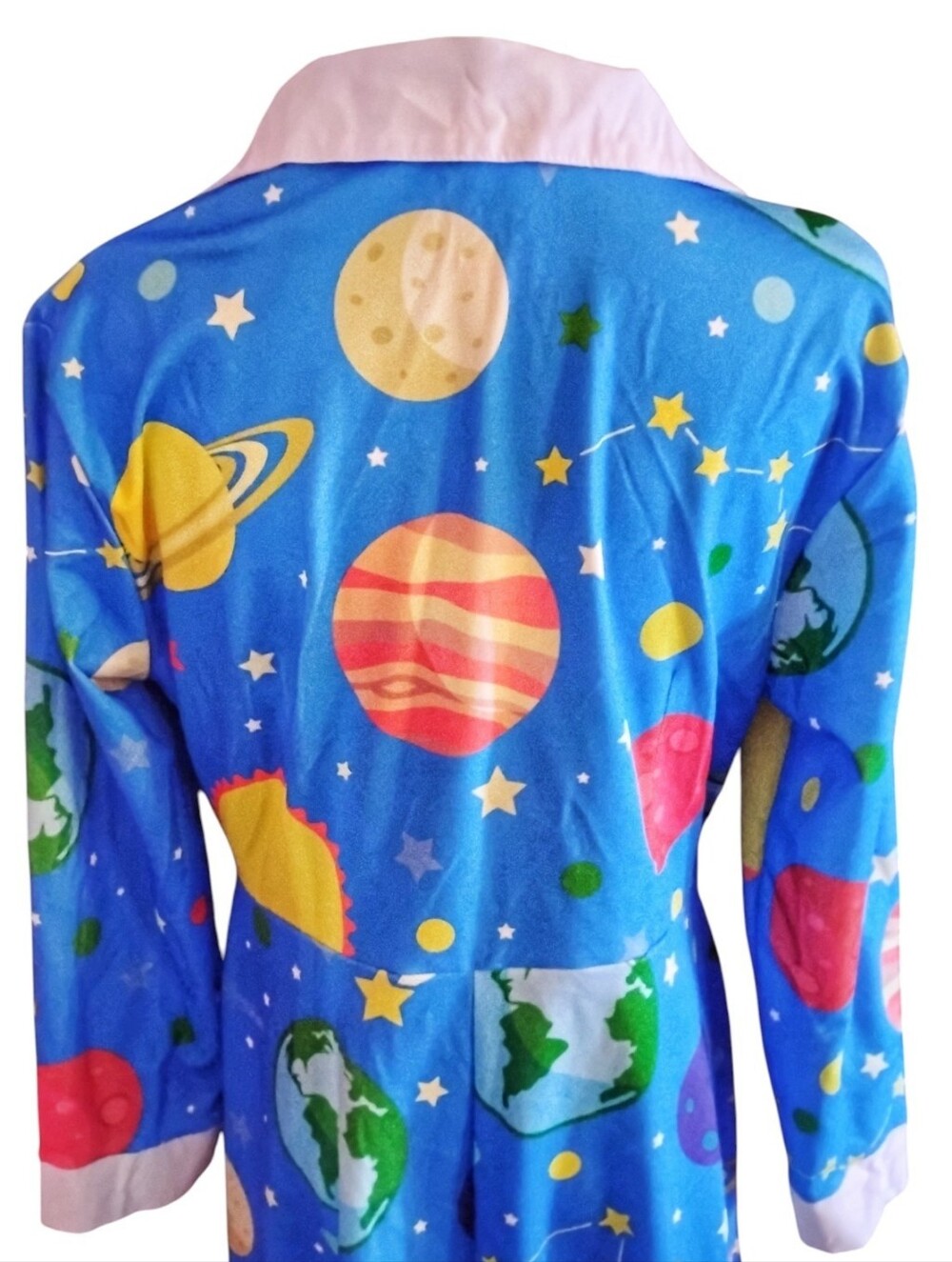 Unbranded Celestial Planets Midi Dress Size Medium View 5